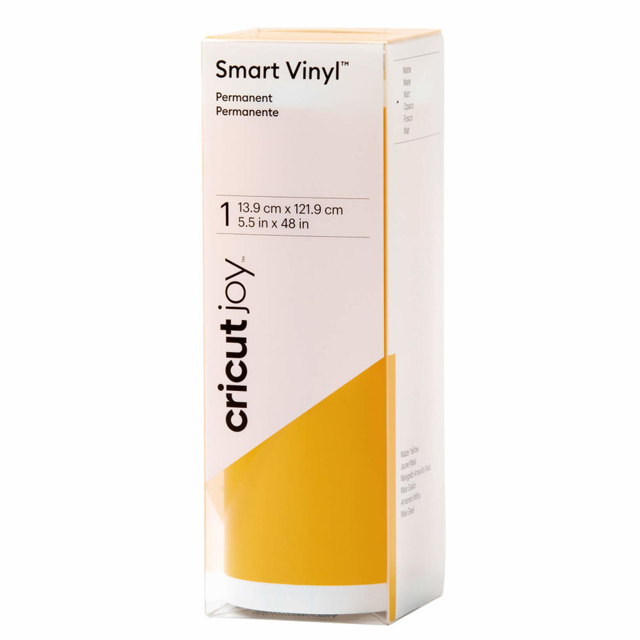 GUL - matt, Smart Vinyl - Permanent, 13.9cm x 121.9cm, Cricut Joy, Cricut