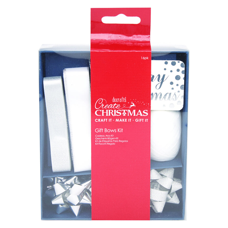Jul Kit - Silver & Vit,  Papermania
