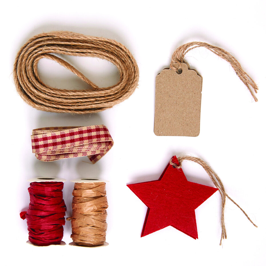 Jul Kit - Filt och papper (röd), Papermania - 2