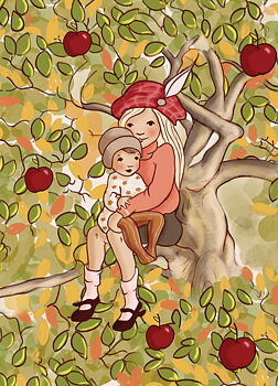 Orchard Sisters, Postcard