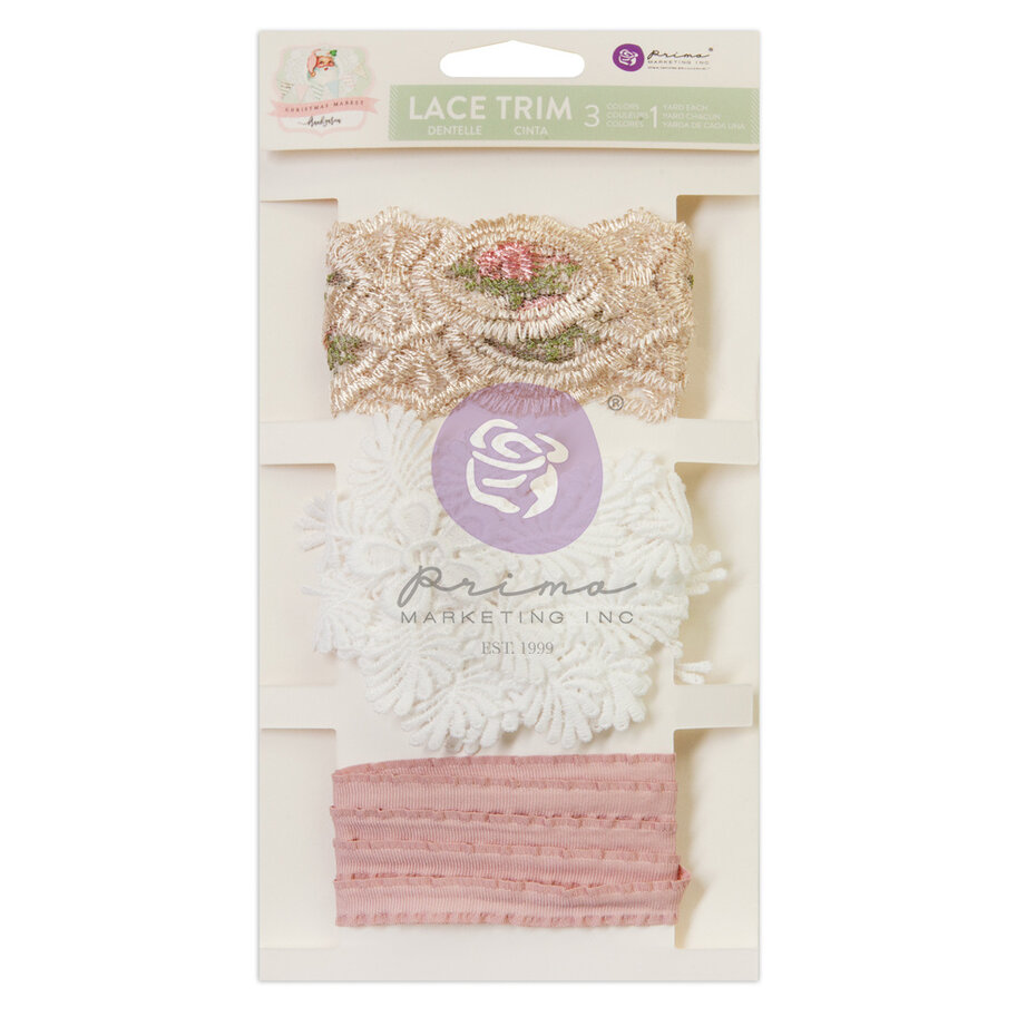 Christmas Market Lace, 3 x 0.91m., Prima Marketing