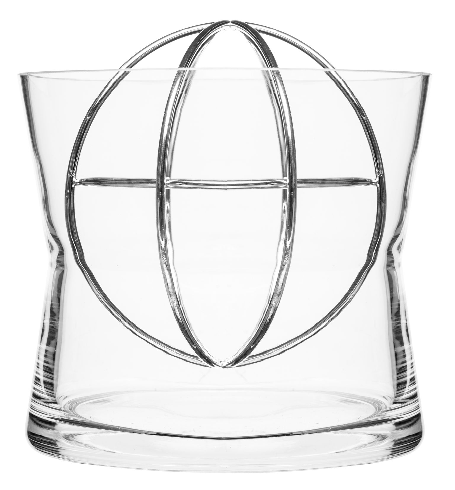 Sphere Vas Large Silver - Born in Sweden