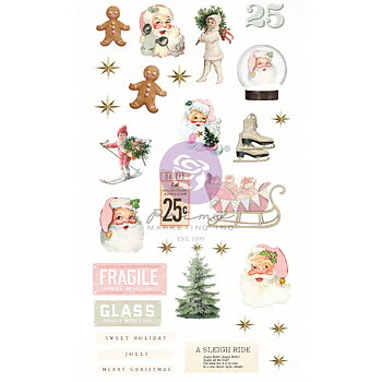 Christmas Market -  Puffy Stickers, 29st, Prima Marketing