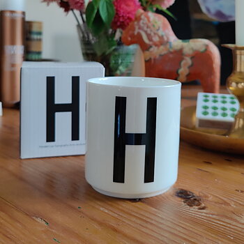 Bokstavsmugg H från Design Letters 
