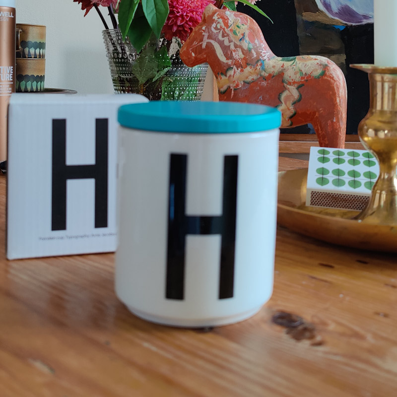 Bokstavsmugg H från Design Letters  - 3