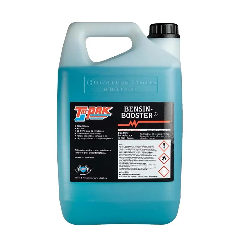 TRI-PAK® Bensin Booster/Blyersättare 5 liter