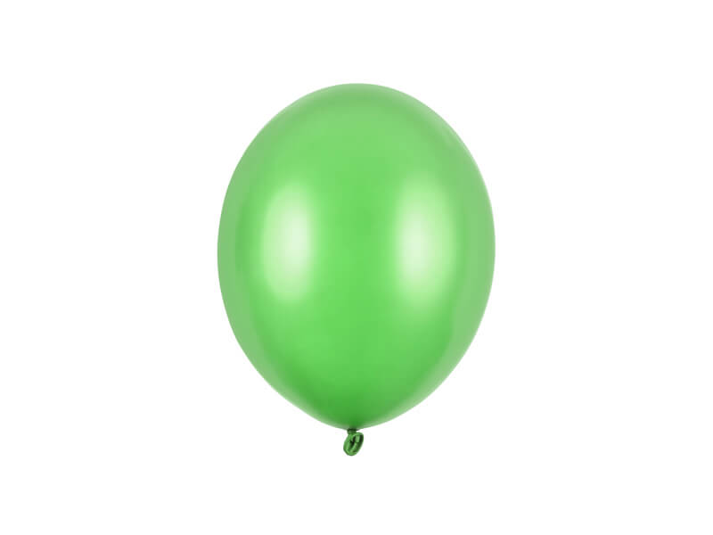 Ballonger Metallic Grön 23 cm 