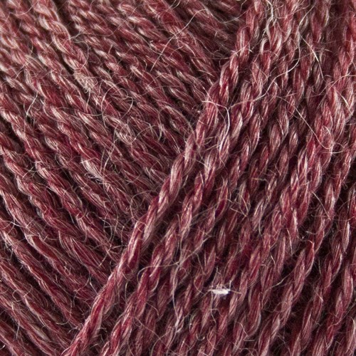 No.3 Organic Wool & Nettles,  1108 Dark Red