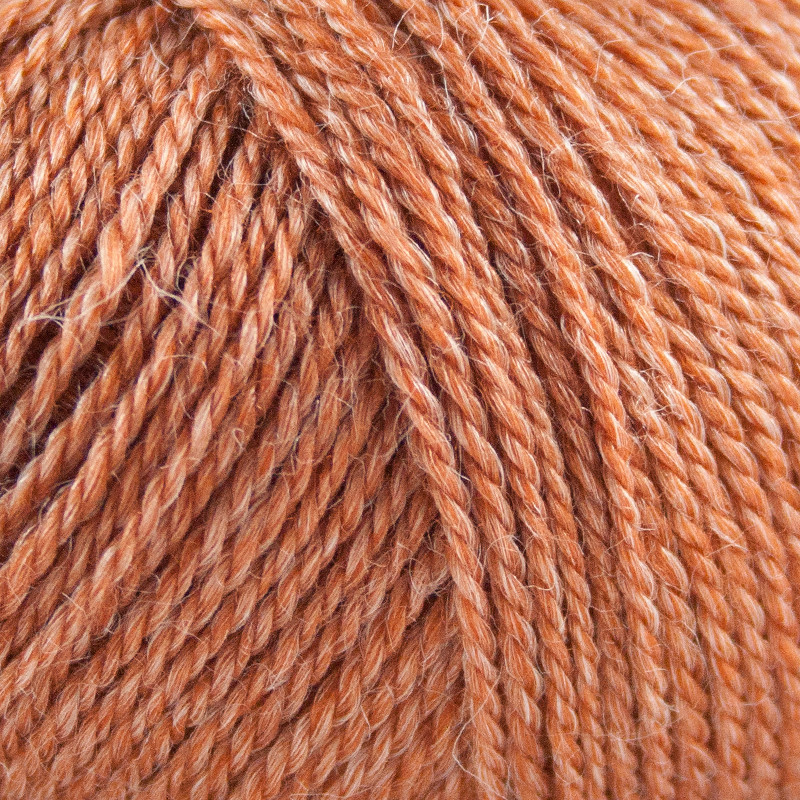 No.3 Organic Wool & Nettles,  1125 Burned Orange