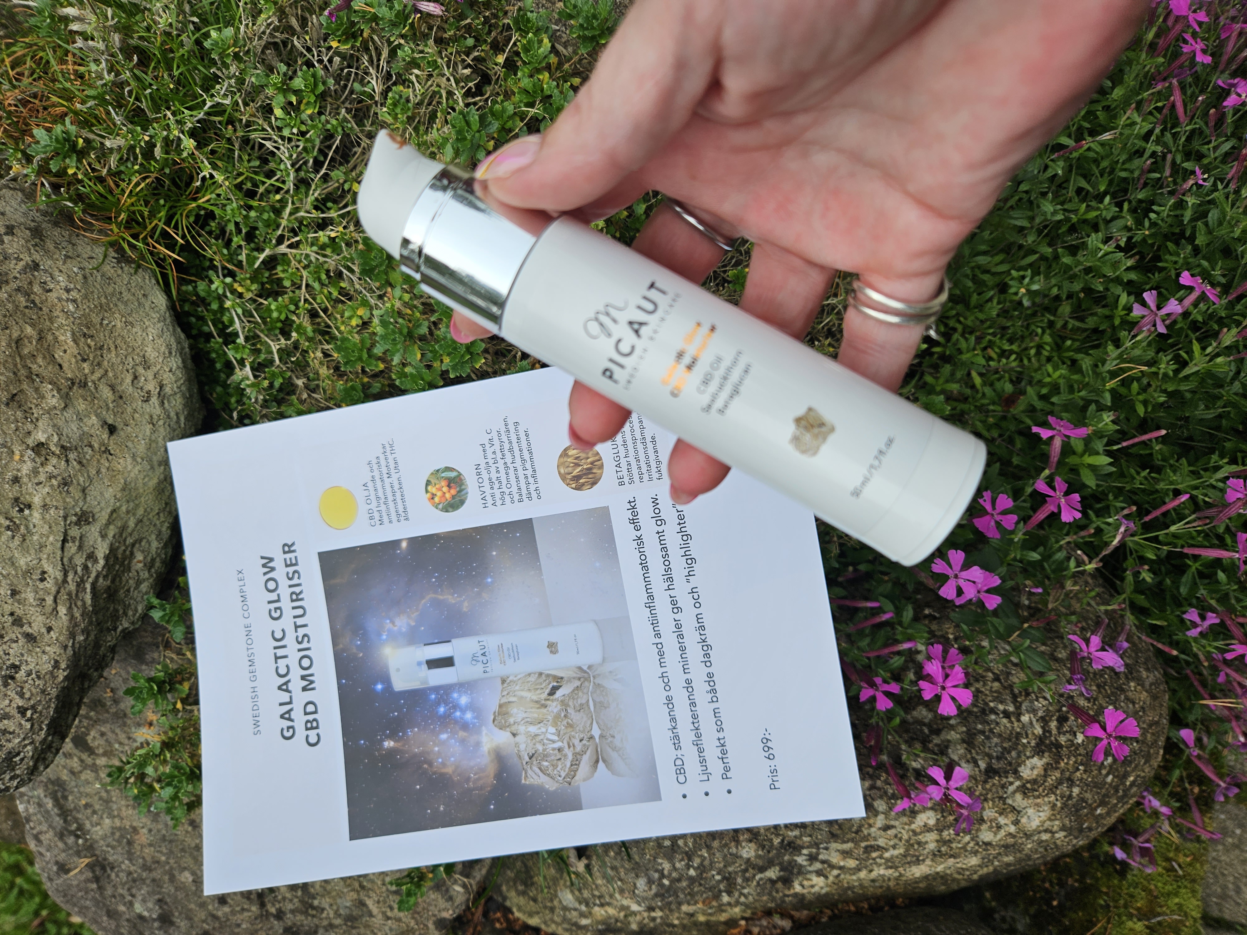Galactic Glow CBD Moisturiser 50ml M PICAUT - 4