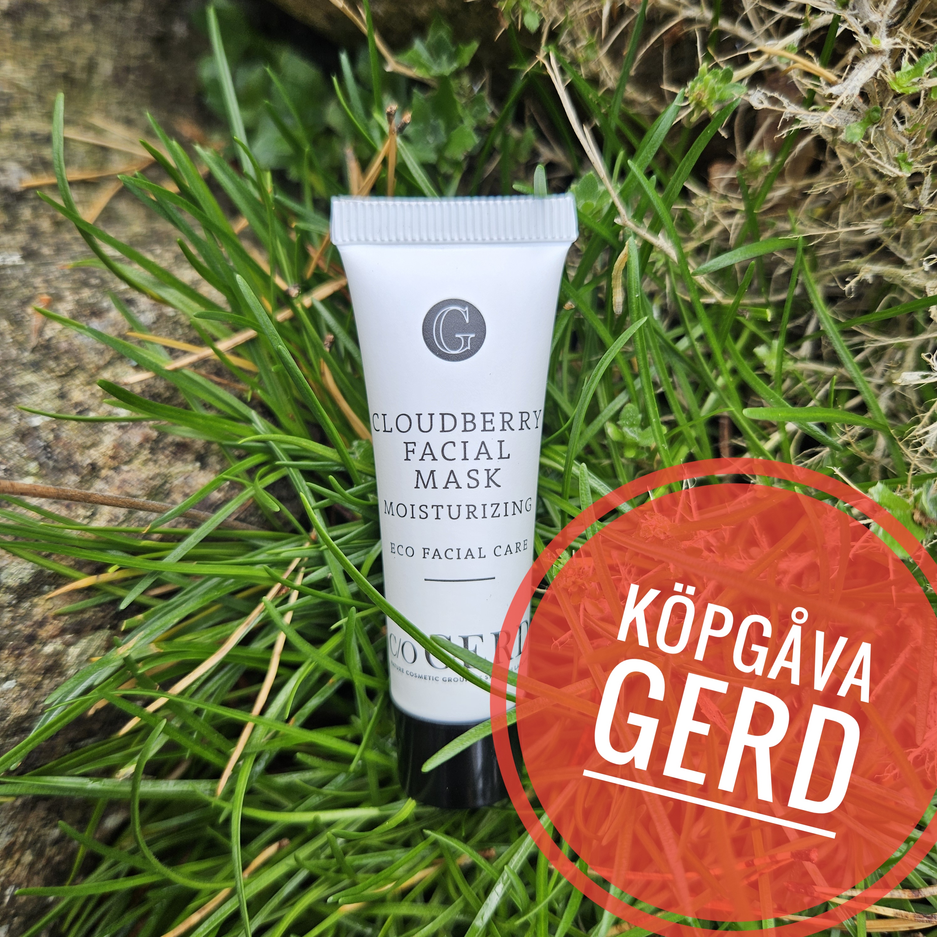 Handla c/o GERD för 500kr få gåva cloudberry facial mask , värde 69:- c/o Gerd