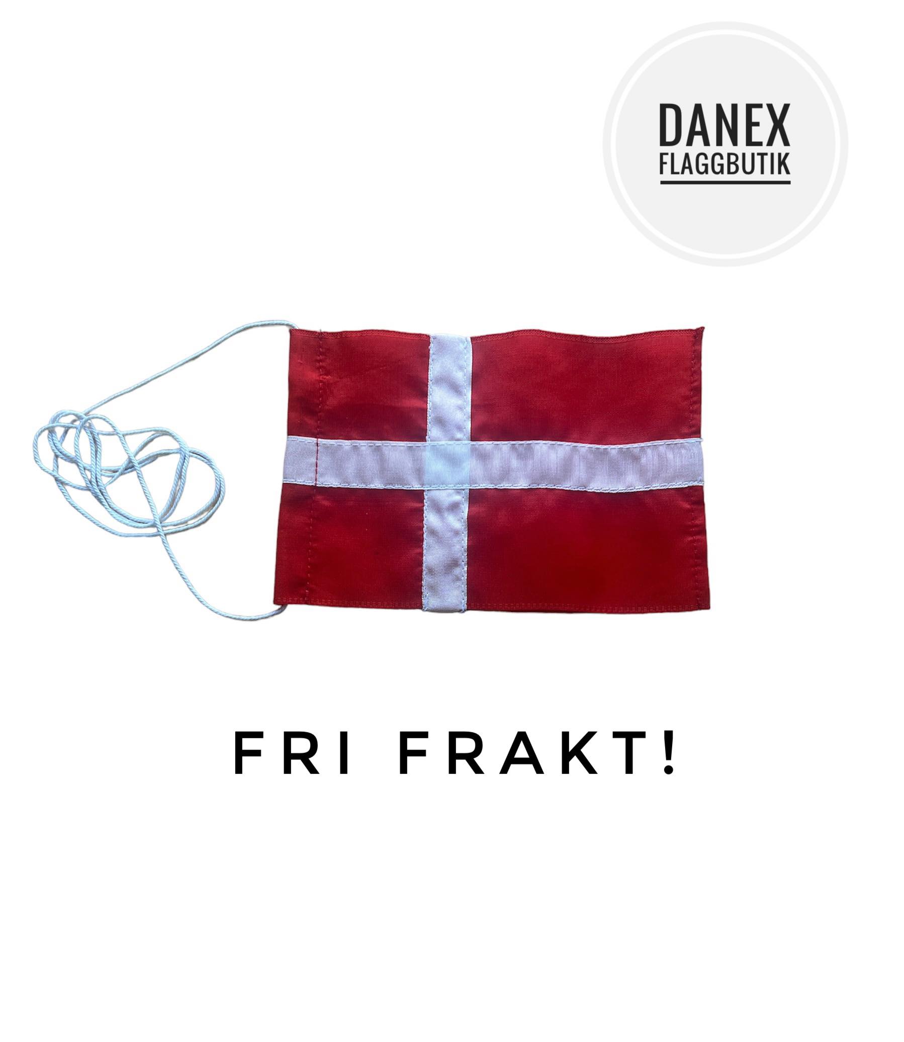 Bordsflagga - Danmark- 10x15 cm
