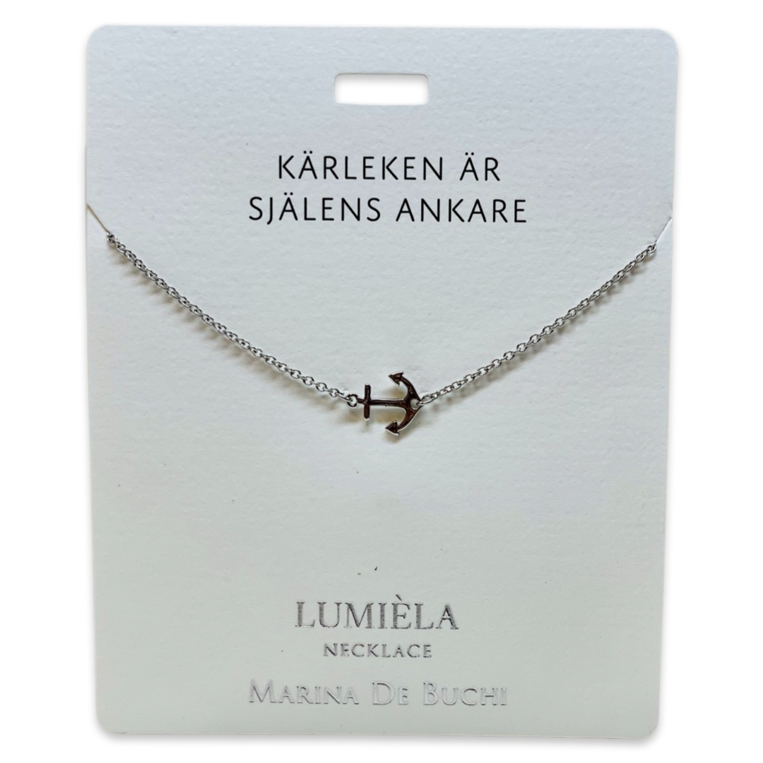 Budskaps Halsband - Ankare - "Kärleken är själens ankare"