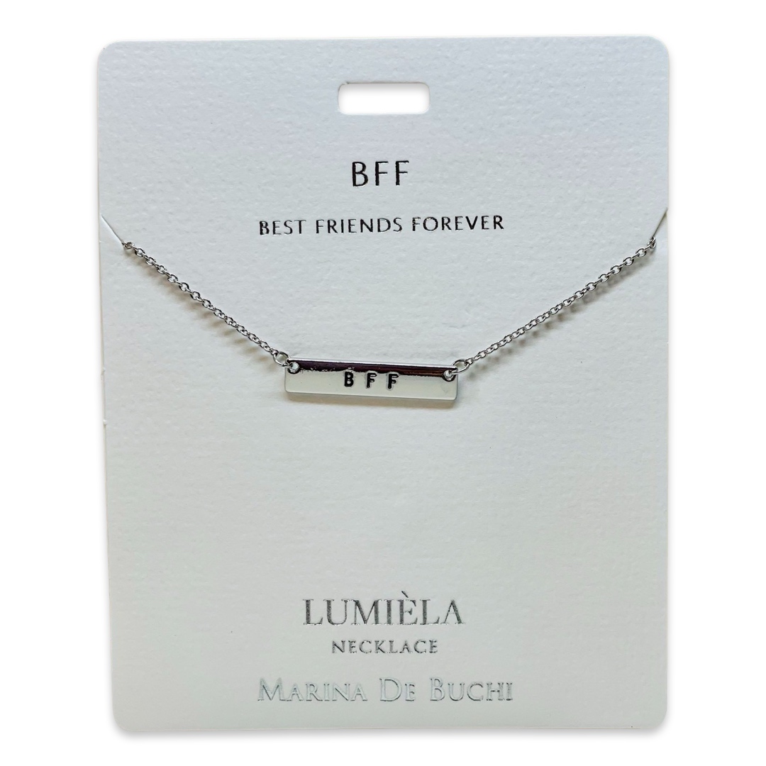 Budskaps Halsband - BFF - "Best friends forever"
