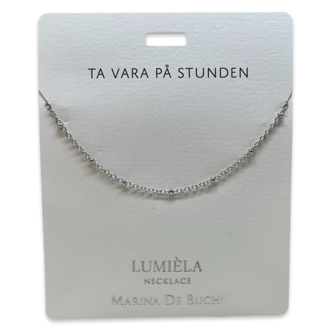 Budskaps Halsband - Dagg - "Ta vara på stunden"