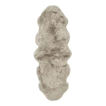 Gently Långhårigt fårskinn Dubbelt - Taupe