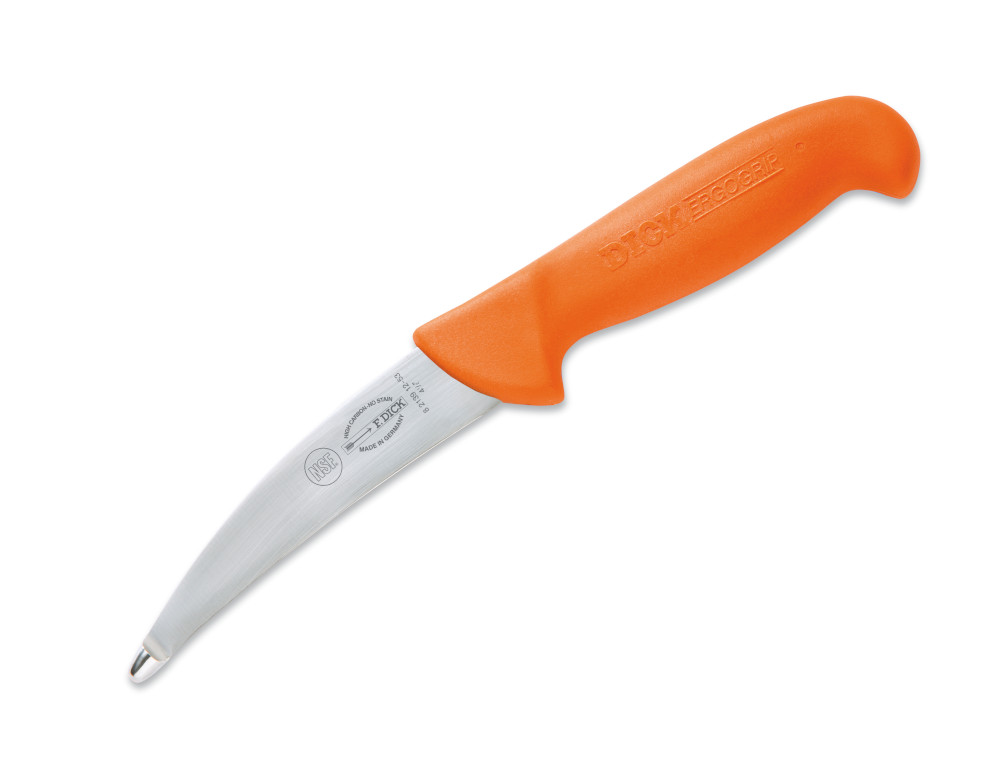 Bukkniv Dick 2139 stålkula, 12 cm / ORANGE