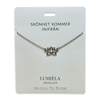 Budskaps Halsband - Lotus - "Skönhet kommer inifrån"