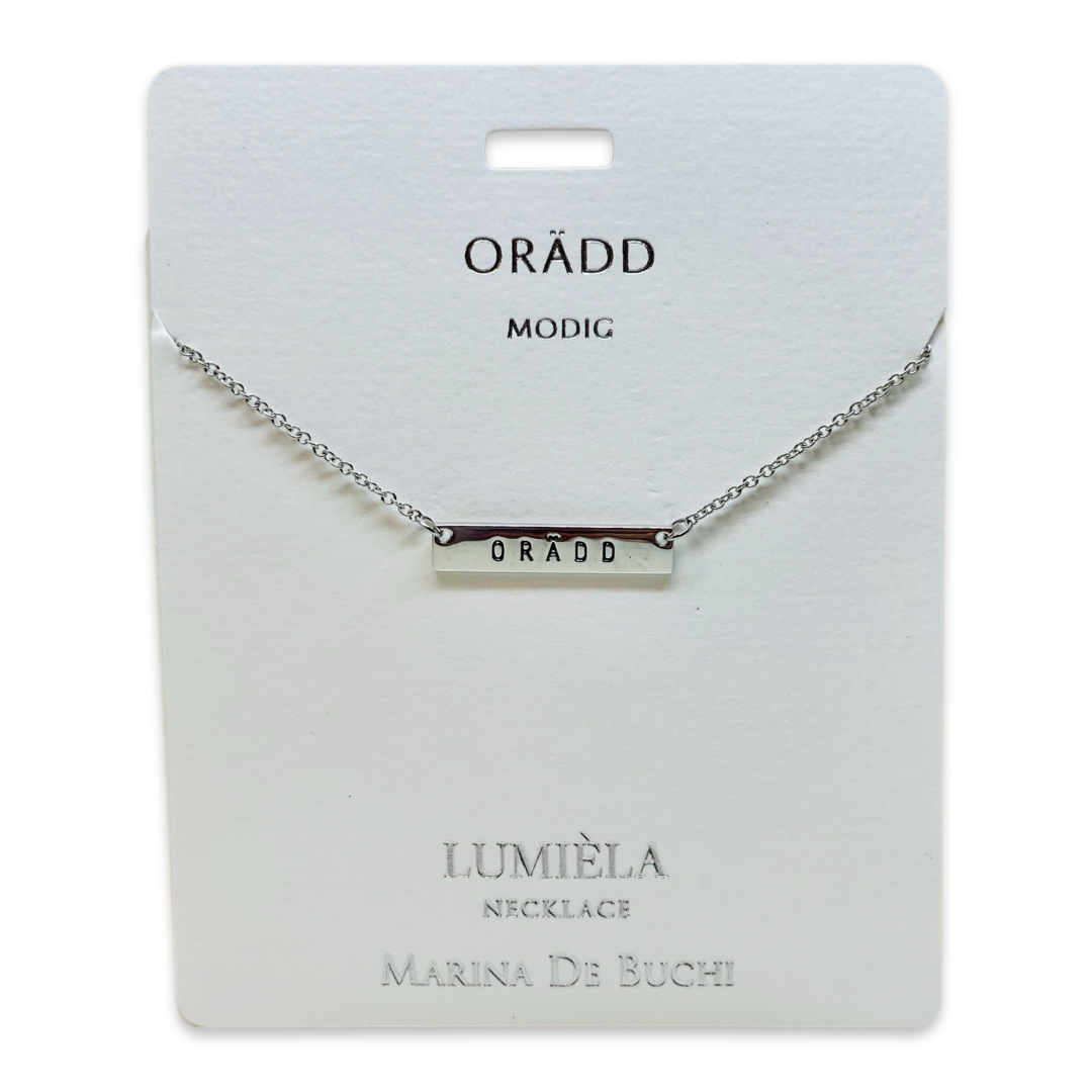 Budskaps Halsband - Orädd - "Modig"