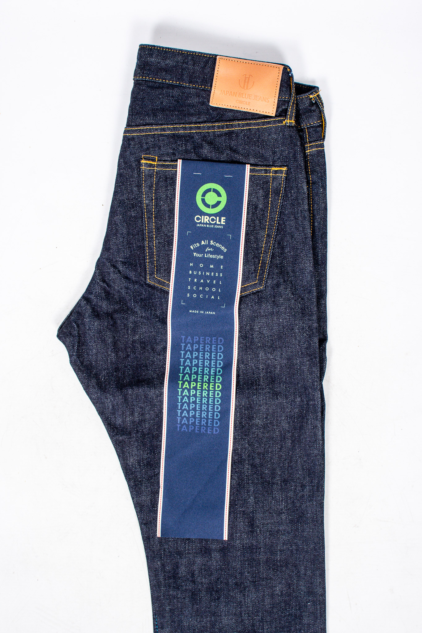 Japan Blue - J201 Circle Tapered Jeans 14.8oz - Göteborg Manufaktur