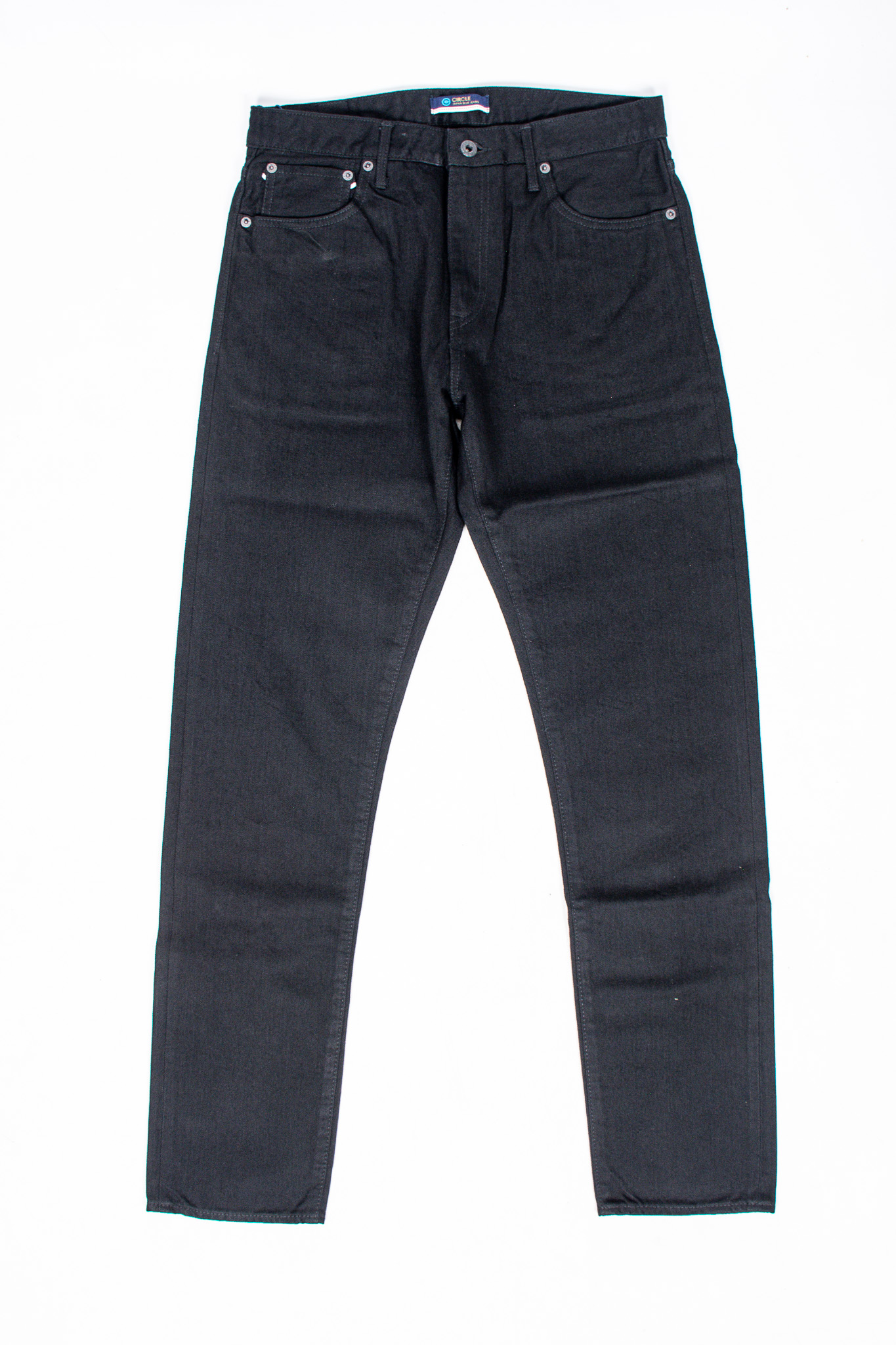 Japan Blue - J314 Circle Straight Jeans Black 14oz - 4