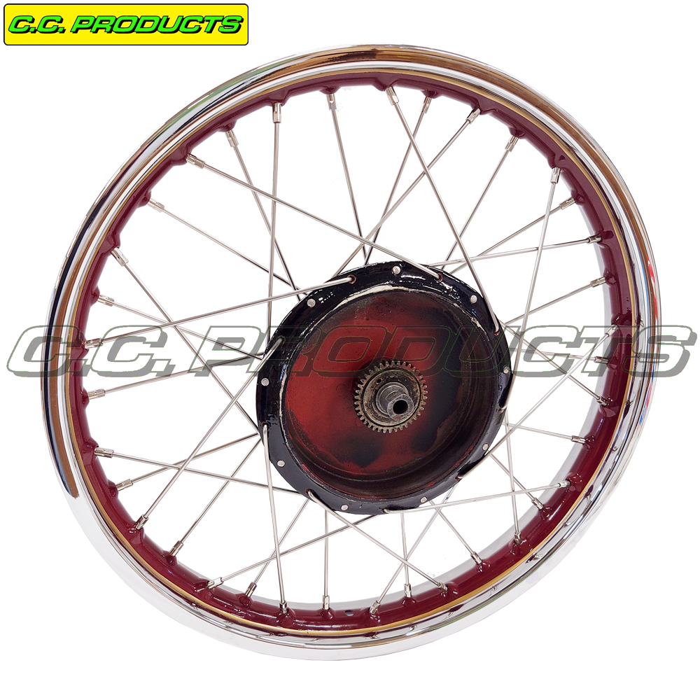 Spoke and nipple Husqvarna M 110 TV 19-inch 33-35 Front Wheel - 2