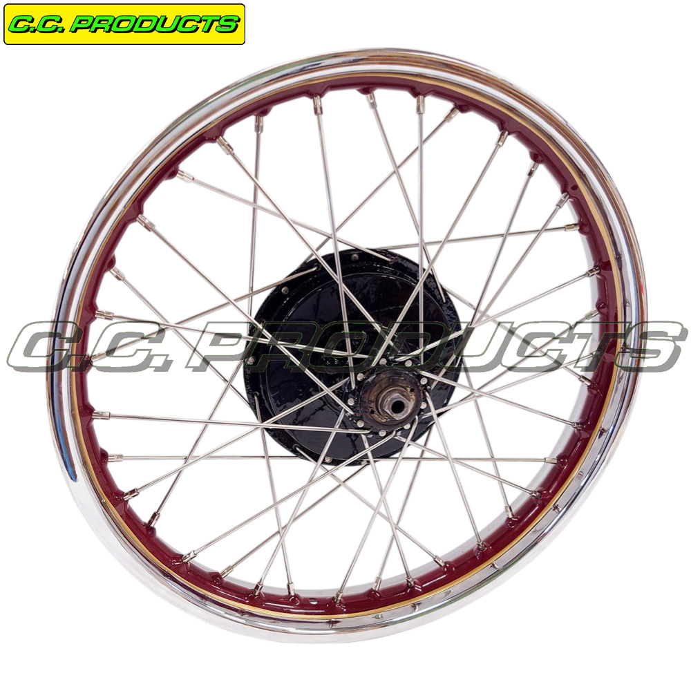 Spoke and nipple Husqvarna M 110 TV 19-inch 33-35 Front Wheel - 3