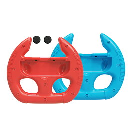 Stealth Joy-Con Racing Wheels for Nintendo Switch - Twin Pack - Blue/Red