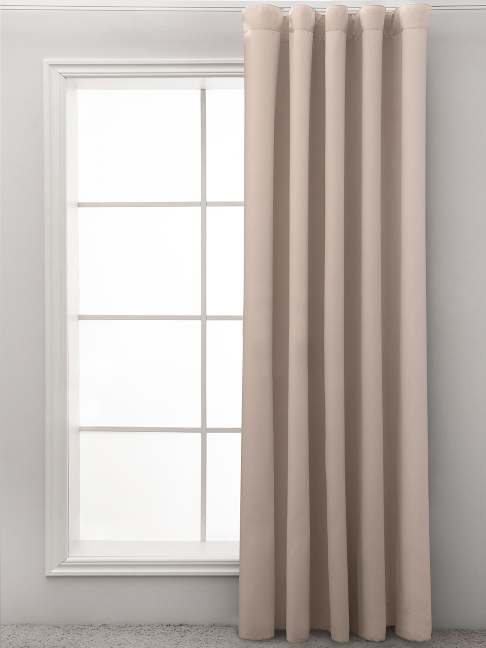 Gardin Dokie, mörkläggande, beige 132x250cm