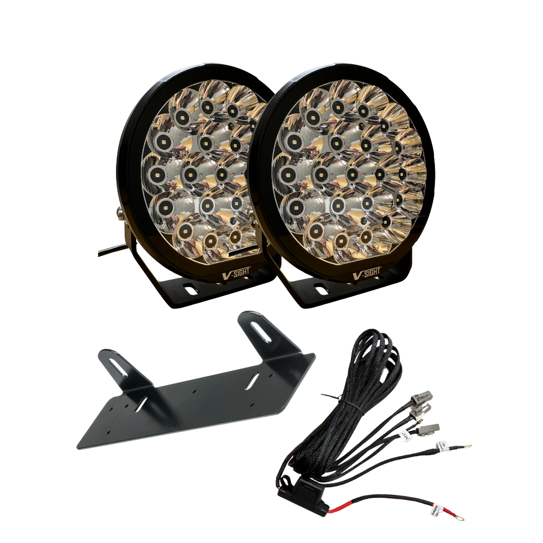 2-Pack - V-Sight RAGE 9" LED-Extraljus
