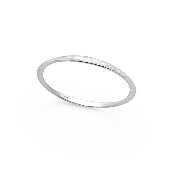 IAMLUND Thin Hammered armring