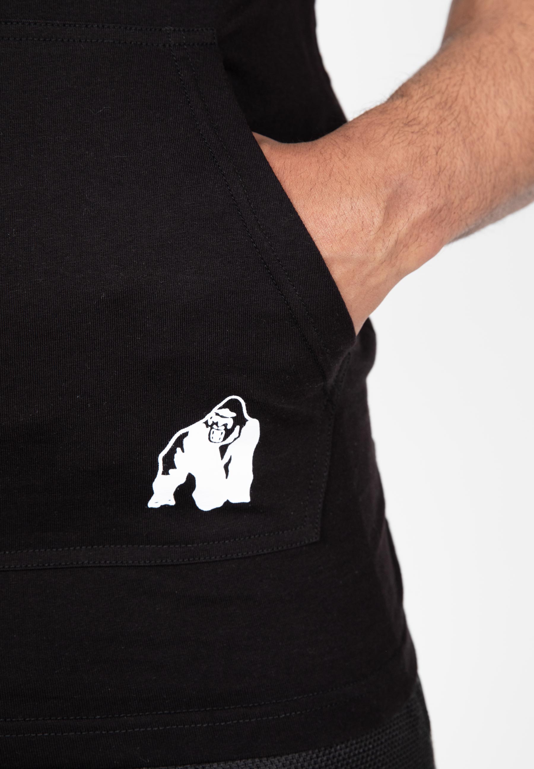 Loretto Hooded Tank Top, black - 9