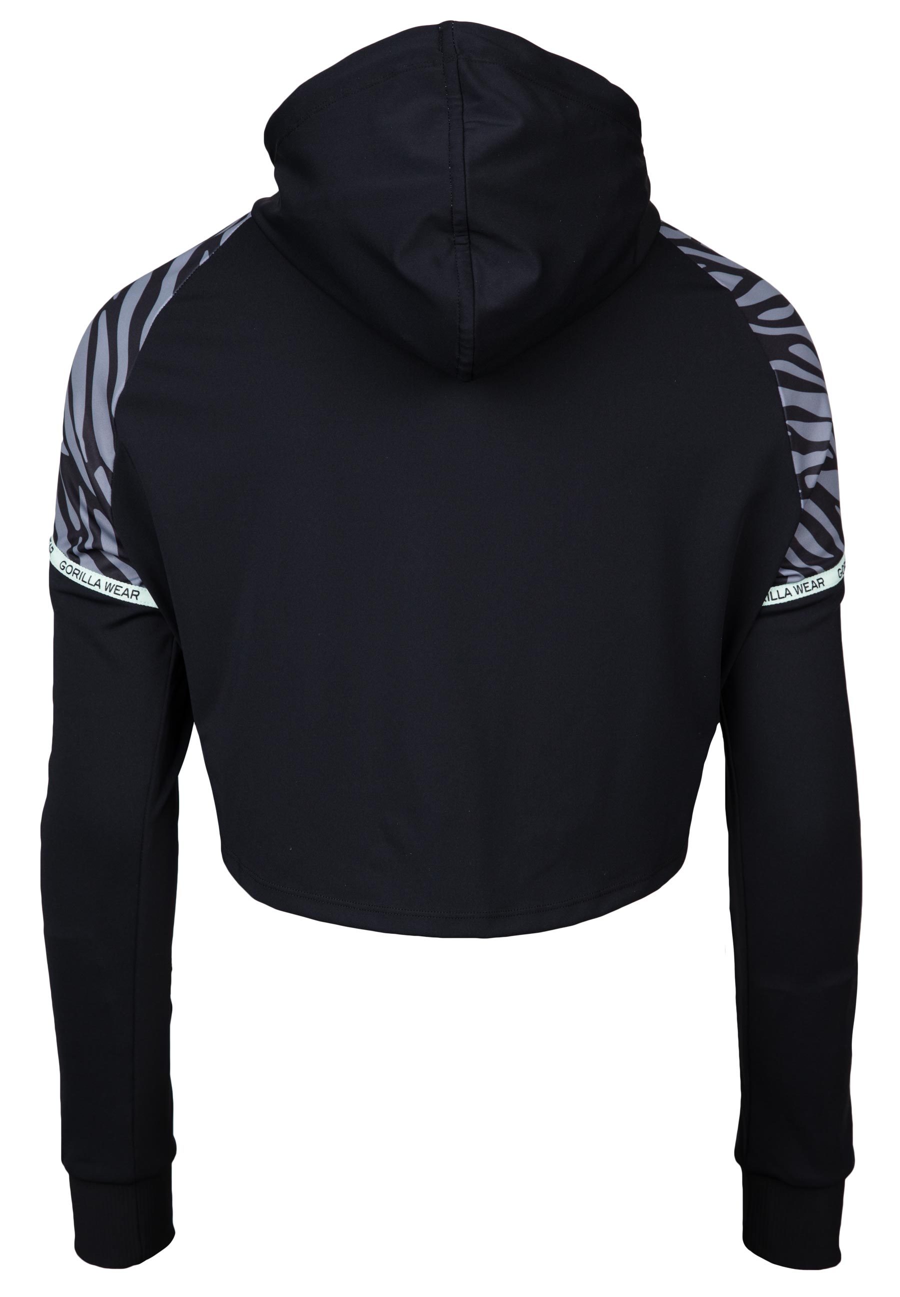 Zion Cropped Hoodie, black - 5