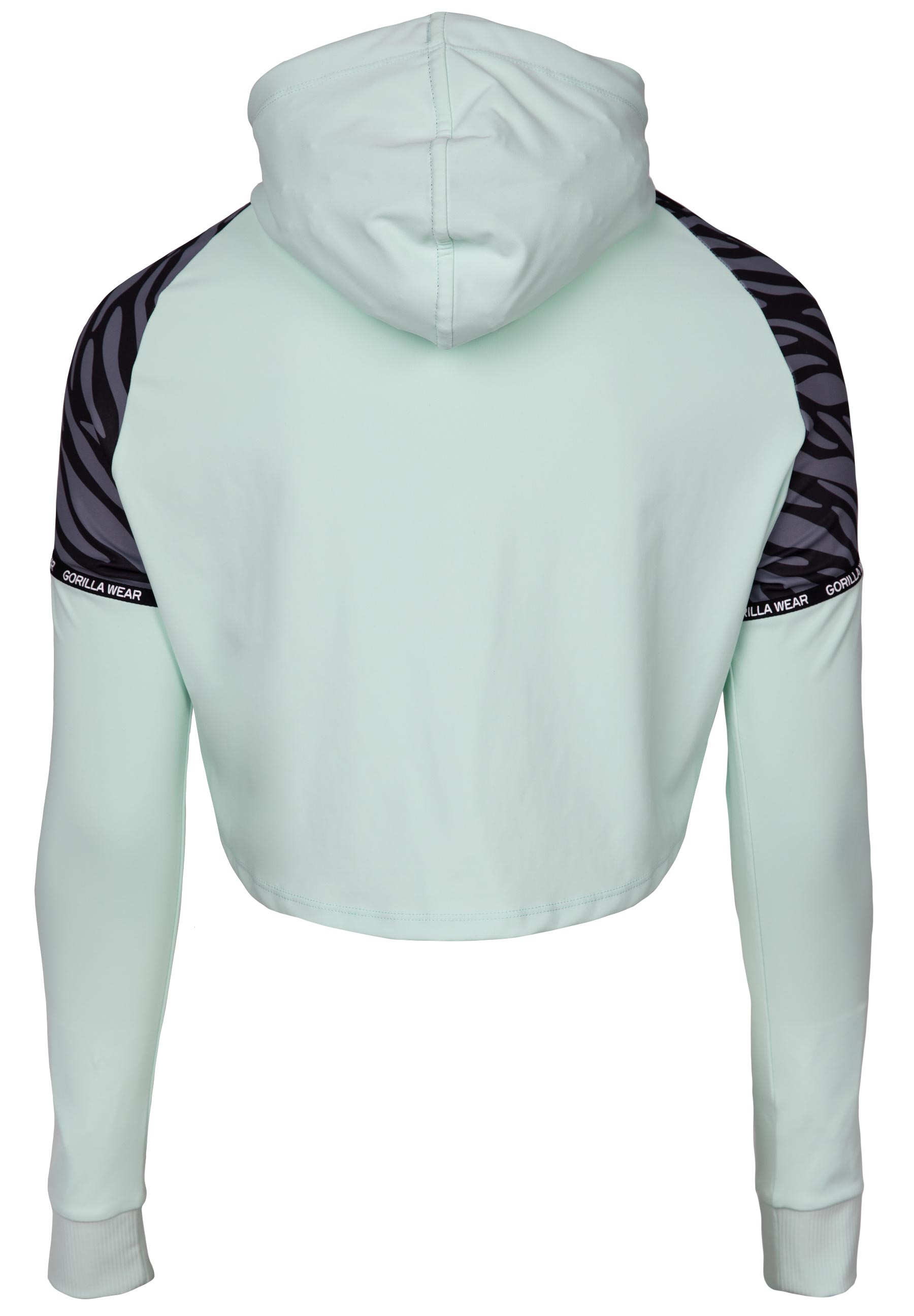Zion Cropped Hoodie, green - 5