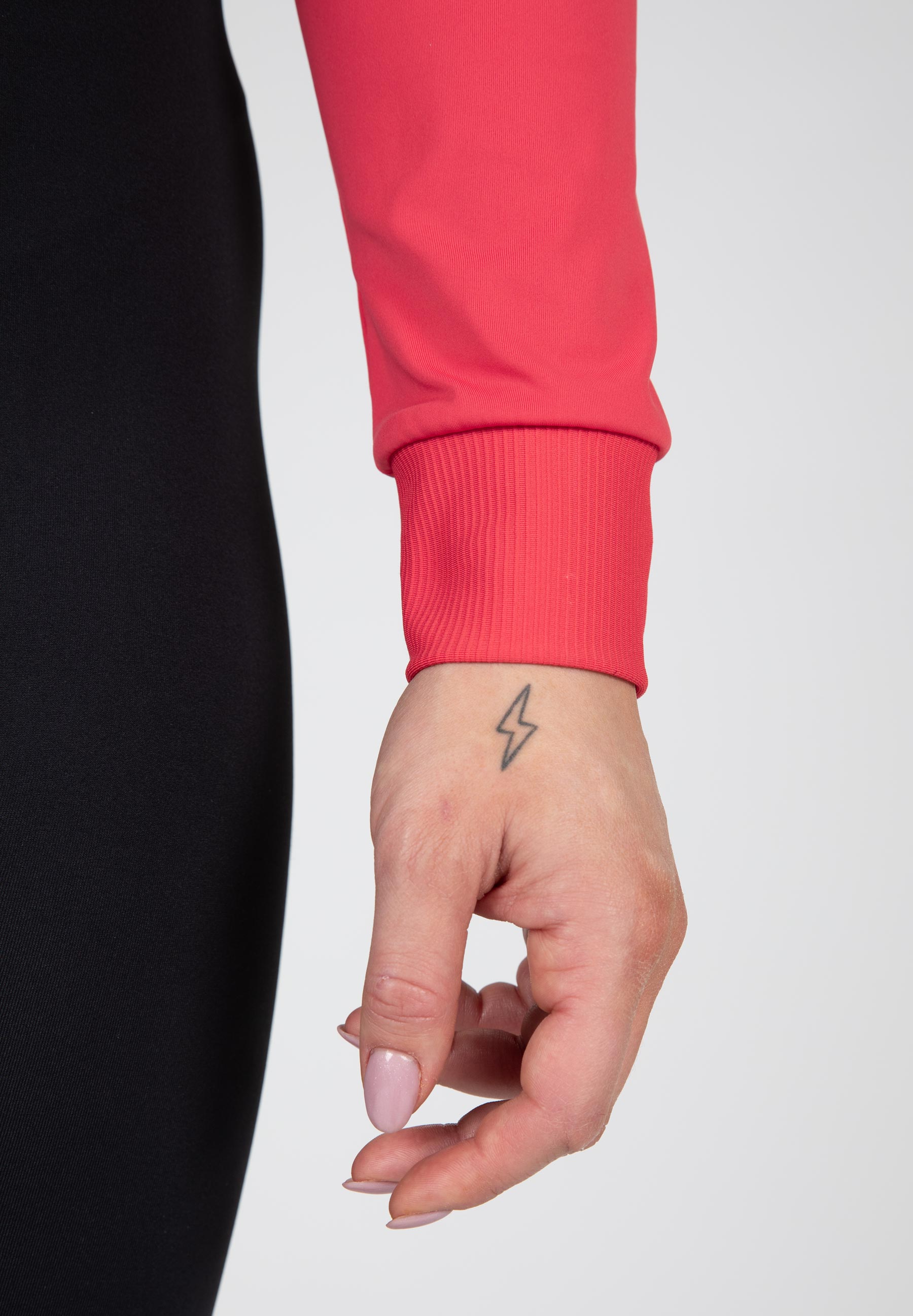 Zion Cropped Hoodie, red - 7