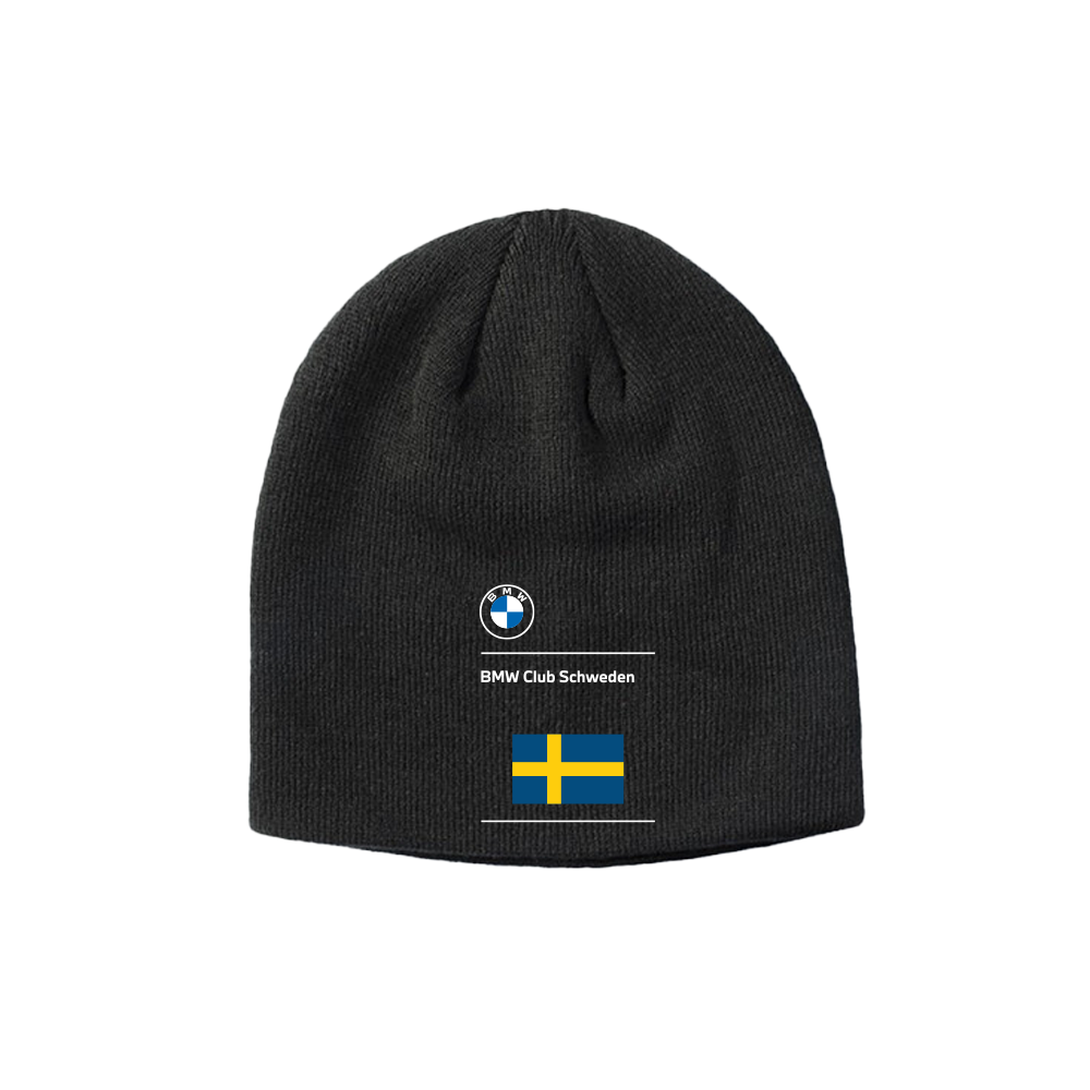 Dubbelstickad Mössa med brodyr