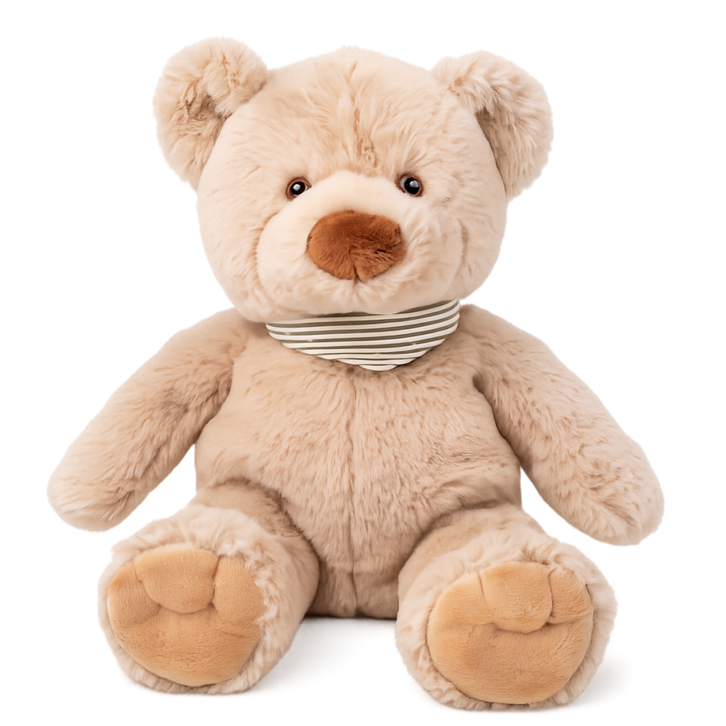 Stor nallebjörn Malte Ecofriend 35 cm - brun - Teddykompaniet