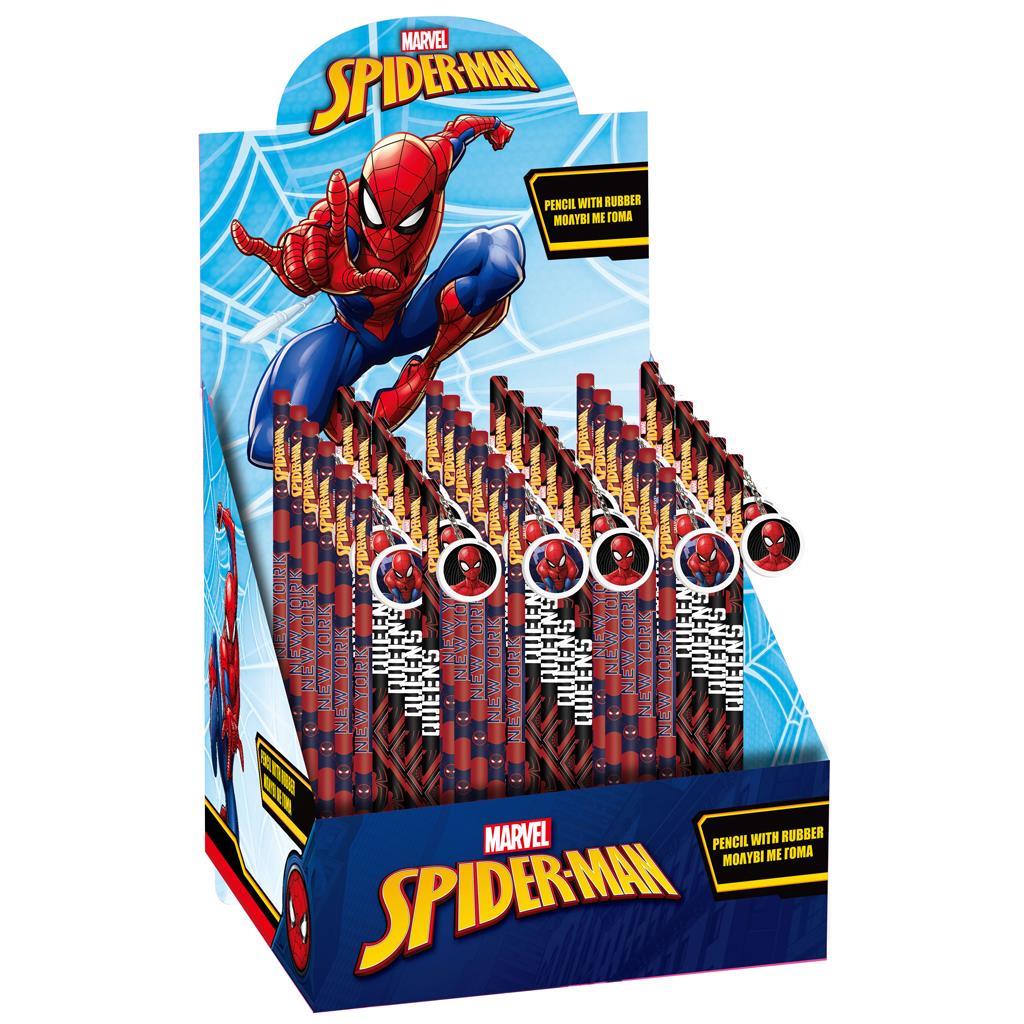 Spiderman Marvel Blyertspenna med Suddgummi SX - 2