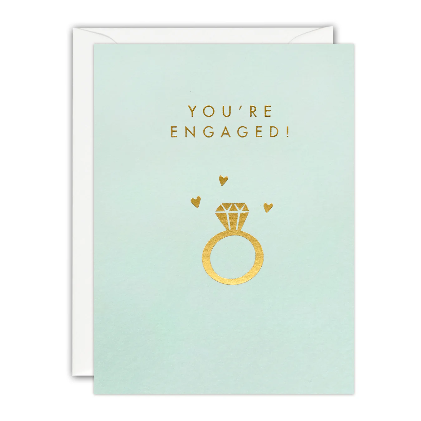 You’re Engaged Ring Minnows Card