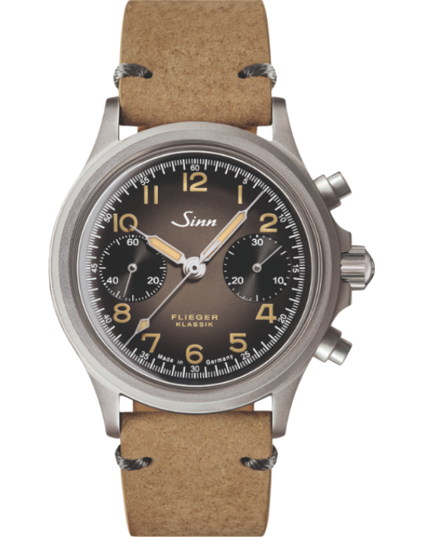 356.0202 Sinn 356 Pilot klassik AS E vintage style grå