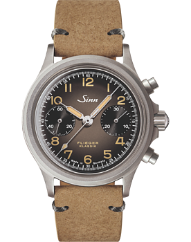 356.0202 Sinn 356 Pilot klassik AS E vintage style grå
