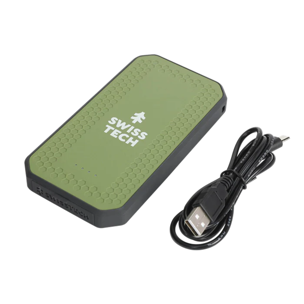 SwissTech Drive bærbar strømbank 10 000 mAh 