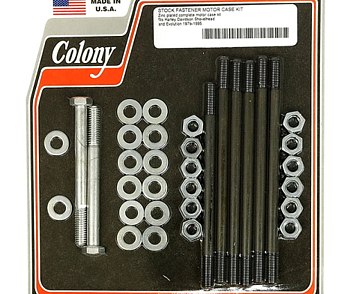 Motor Case Bolt Kit, B/T 79-95,Std,Cad