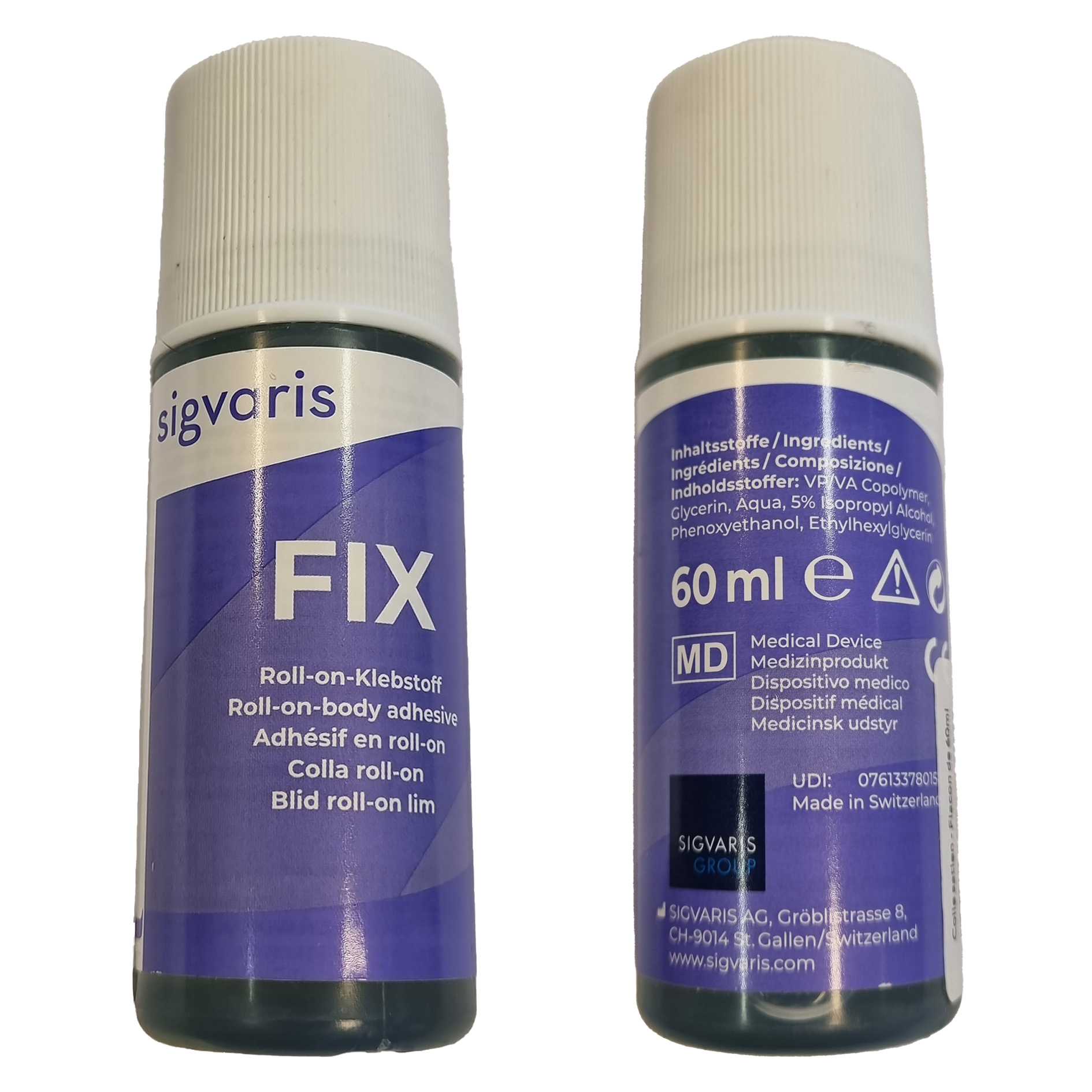 Dräktklister Sigvaris FIX, roll-on