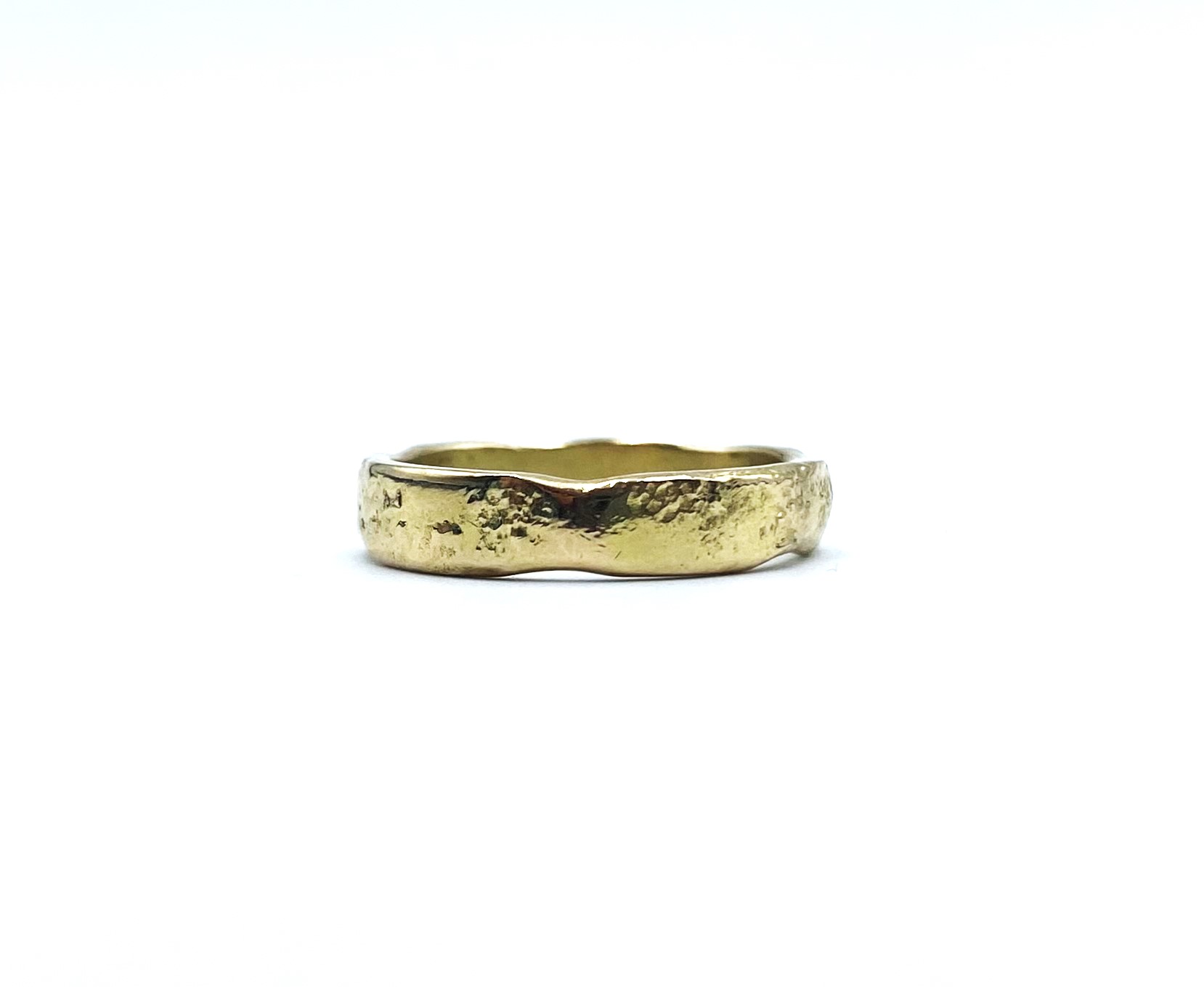 Ring Melted handgjord guld 18 karat  - 3