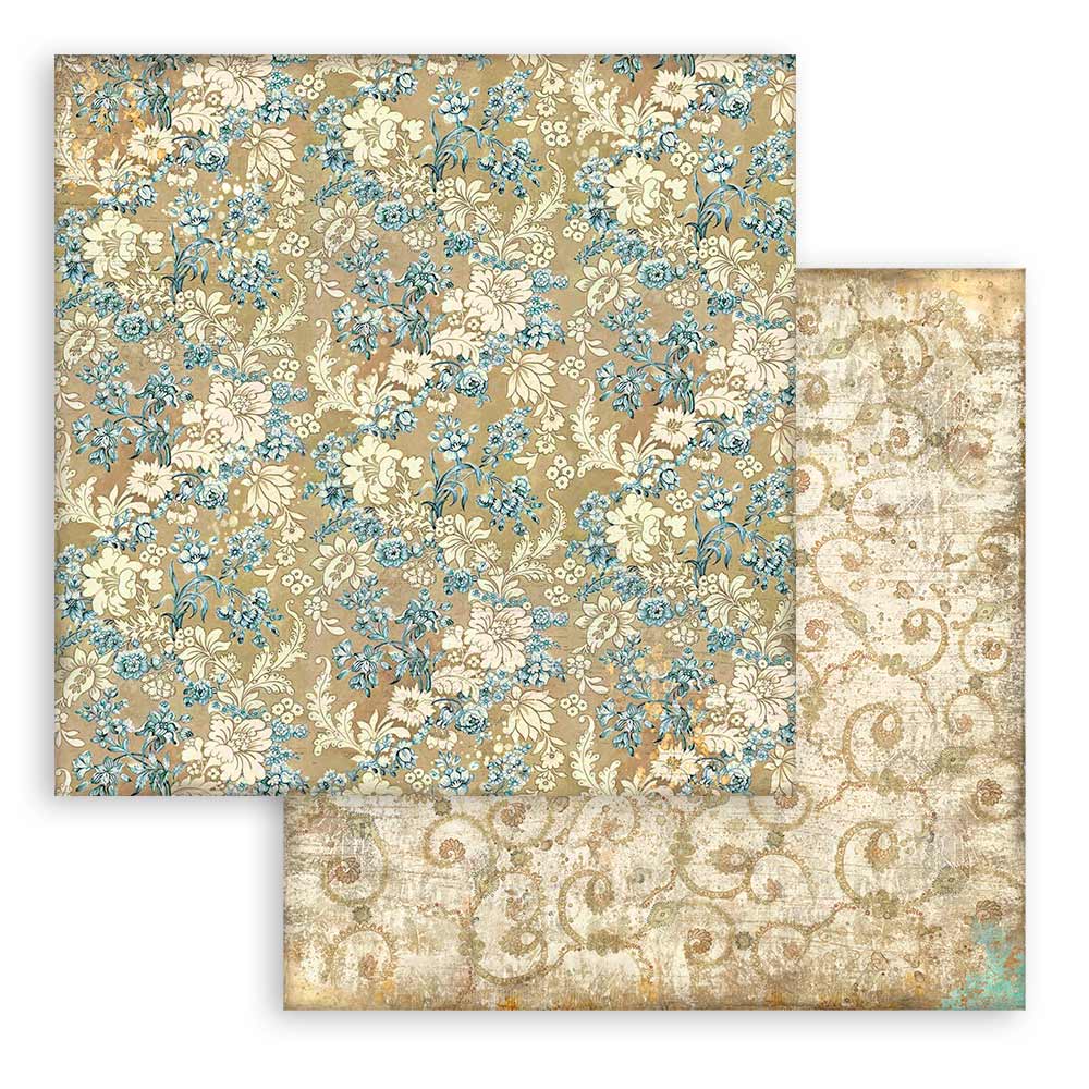 Stamperia -  Maxi Background selection - Christmas Greetings  - 10 olika dubbelsidiga ark 12x12" - 2