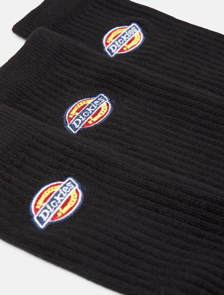 Dickies Valley Grove Strumpor 3 pack Black - 2