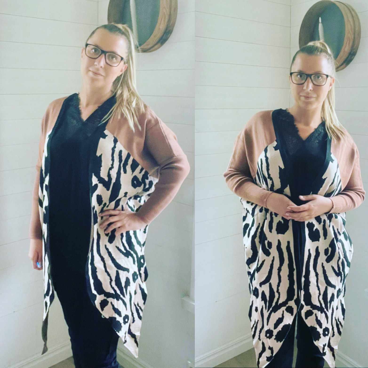 Kofta zebra - Camel
