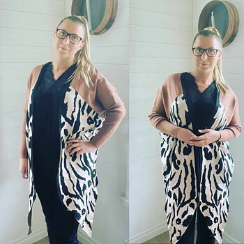Kofta zebra - Camel