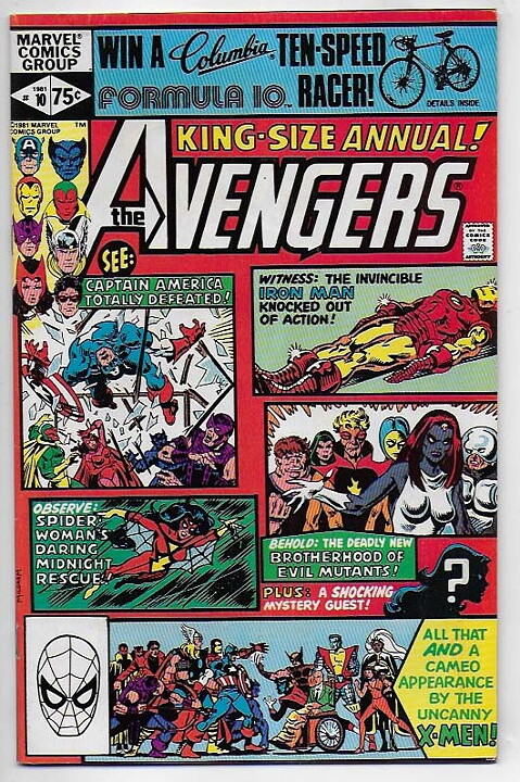 Avengers Annual # 10 FN 1st Rogue & Madelyne Pryor